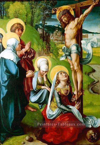 Christ à la croix Albrecht Dürer Peintures à l'huile